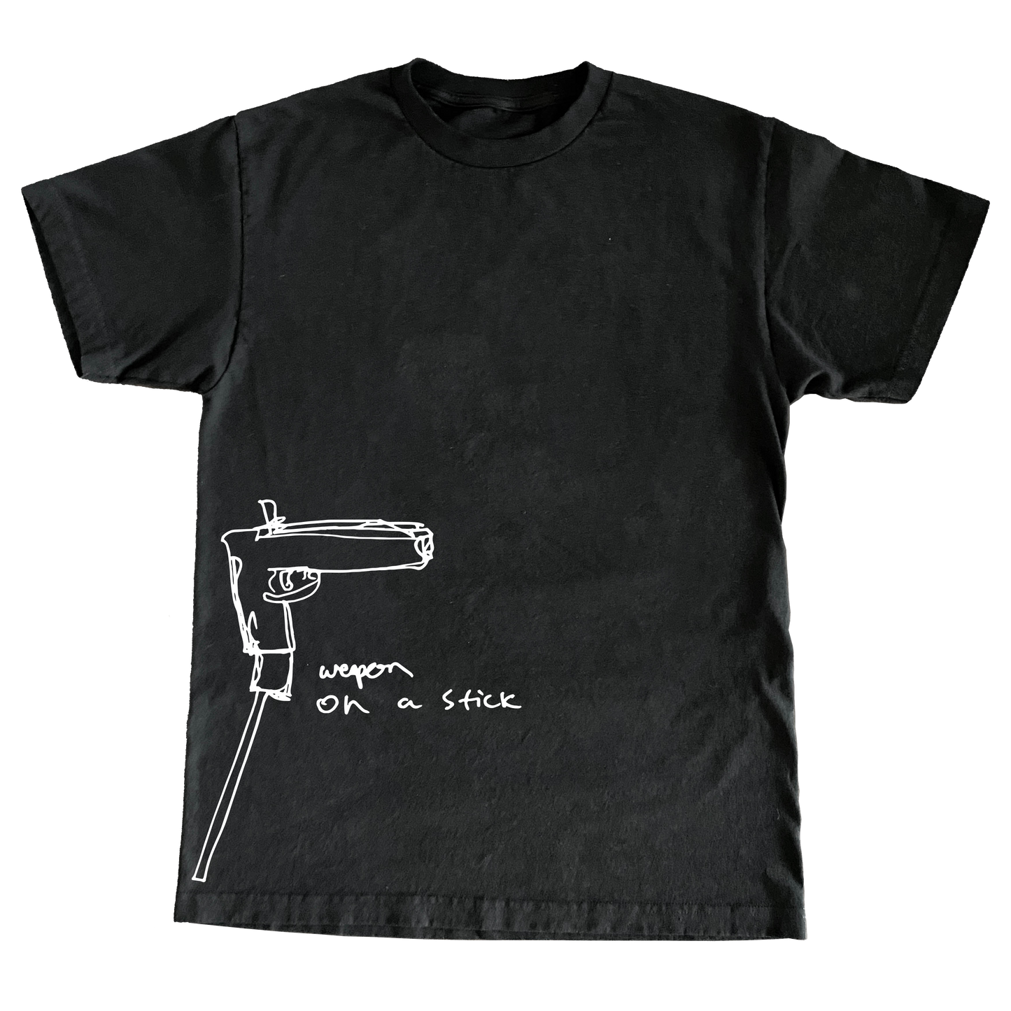 Weapon on a Stick tee