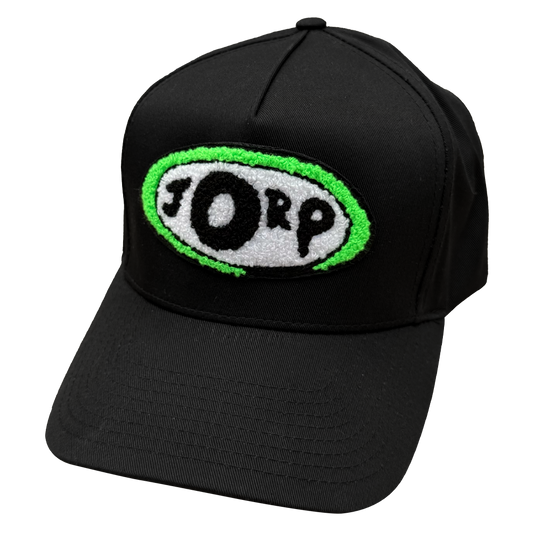Oval logo patch cap